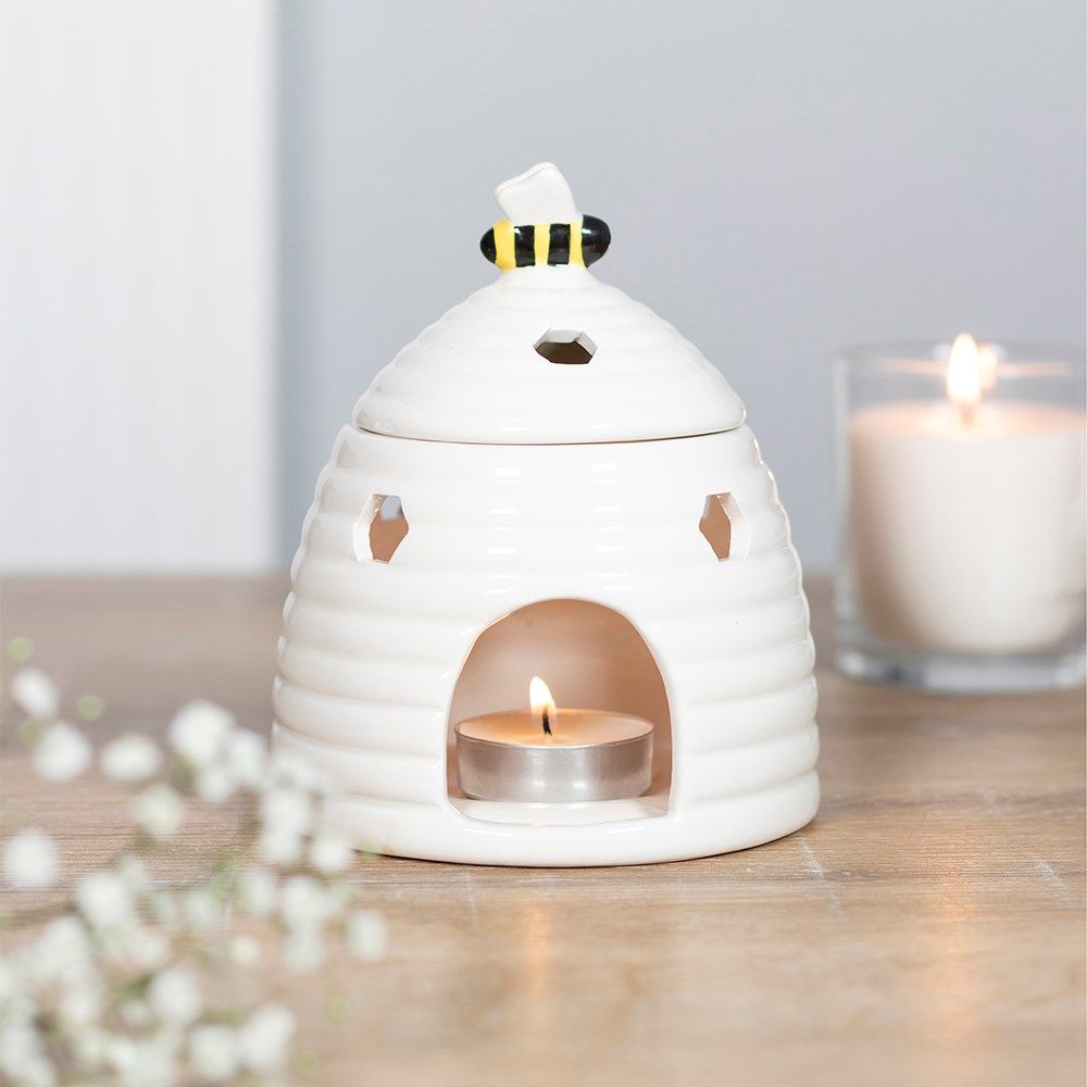 Something Different - White Beehive Oliebrander - Wit